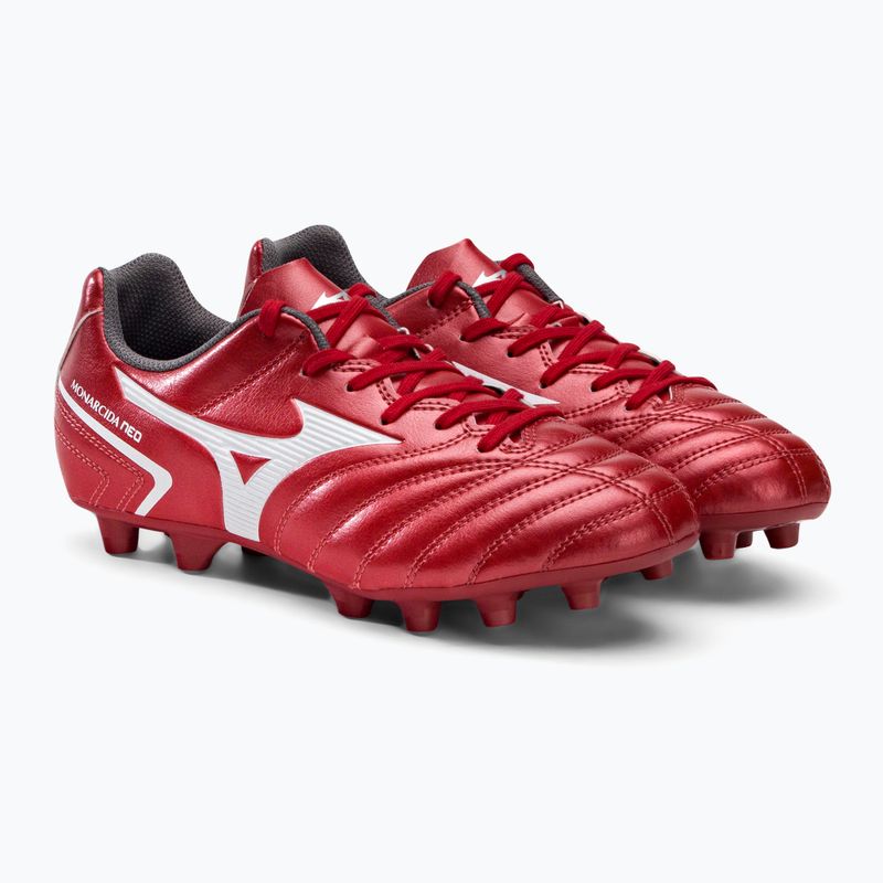 Detské kopačky Mizuno Monarcida II Sel MD červené P1GB222560 4