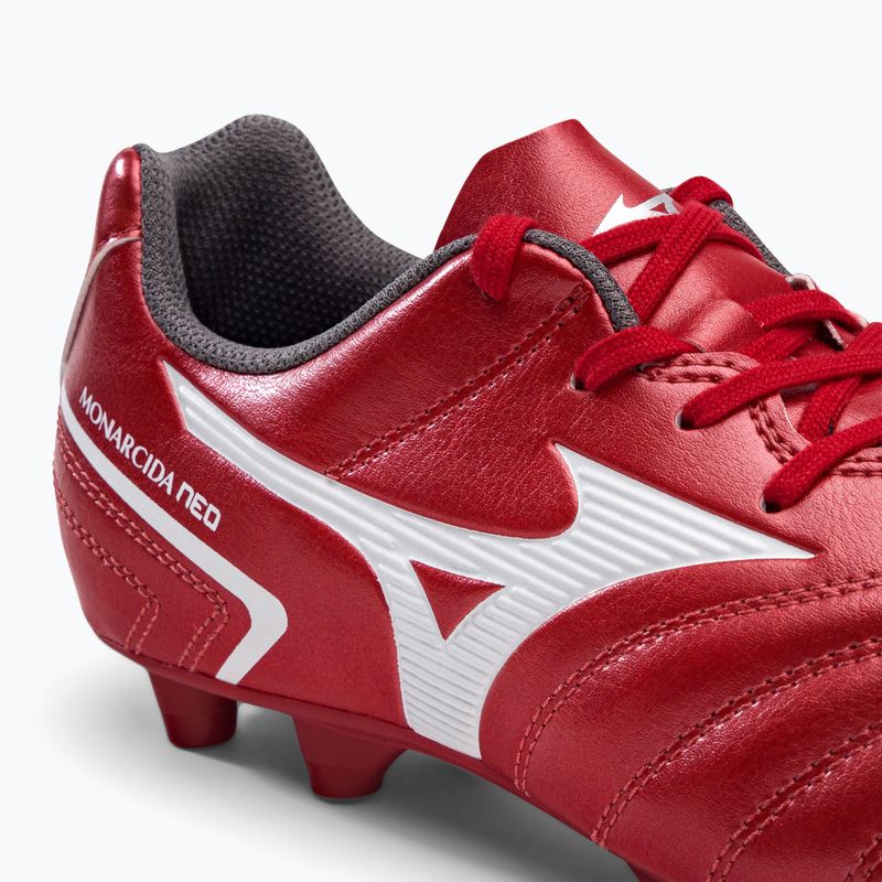 Detské kopačky Mizuno Monarcida II Sel MD červené P1GB222560 9