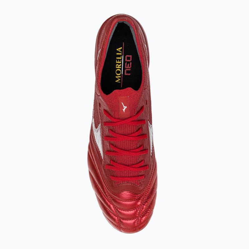 Futbalové kopačky Mizuno Morelia Neo III Beta Elite Mix červené P1GC229160 6