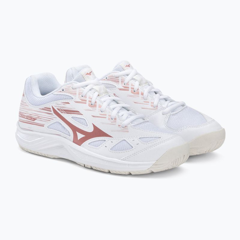 Detská hádzanárska obuv Mizuno Stealth Star C biela X1GC217K36 4