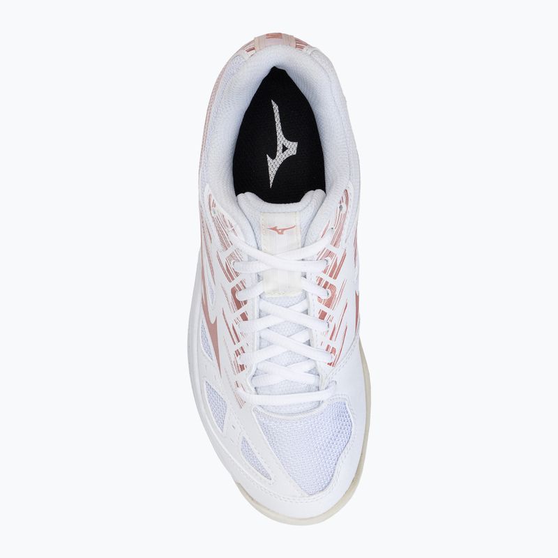 Detská hádzanárska obuv Mizuno Stealth Star C biela X1GC217K36 6