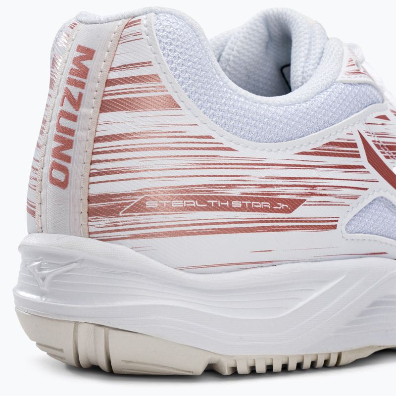 Detská hádzanárska obuv Mizuno Stealth Star C biela X1GC217K36 8