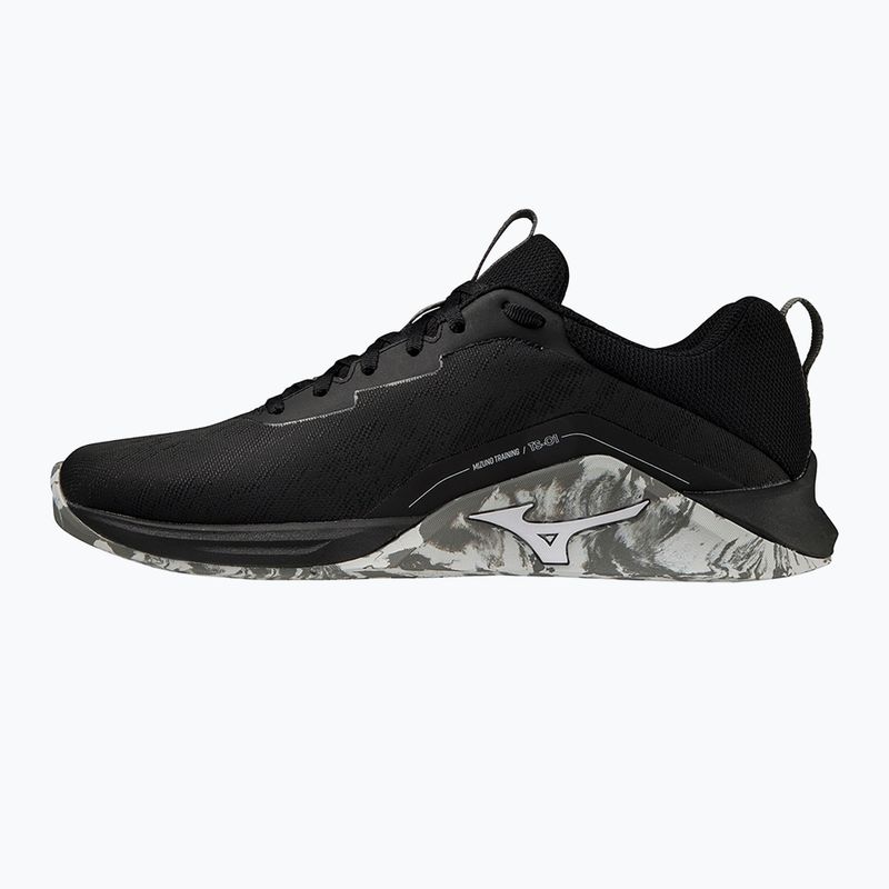Pánska bežecká obuv Mizuno TS-01 Black/White/Quiet Shade 31GC220101 10