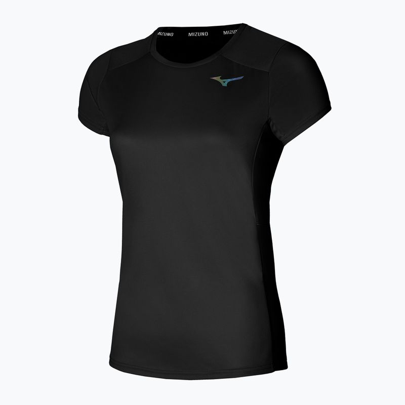 Dámske bežecké tričko Mizuno Two Loop 88 Tee black 32GAA20109