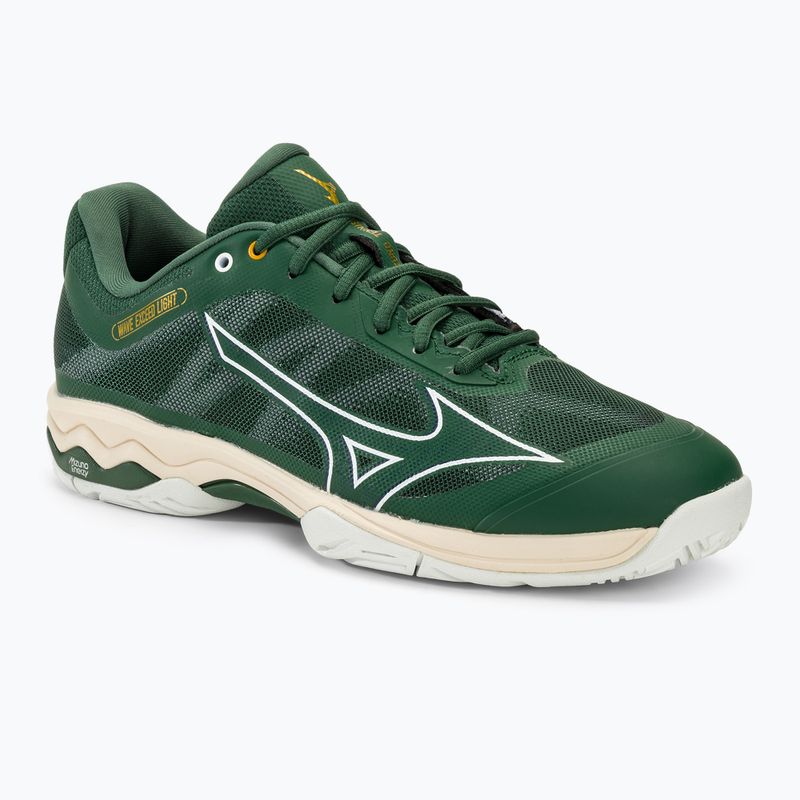 Pánska tenisová obuv Mizuno Wave Exceed Light AC pine needle/white/papyrus