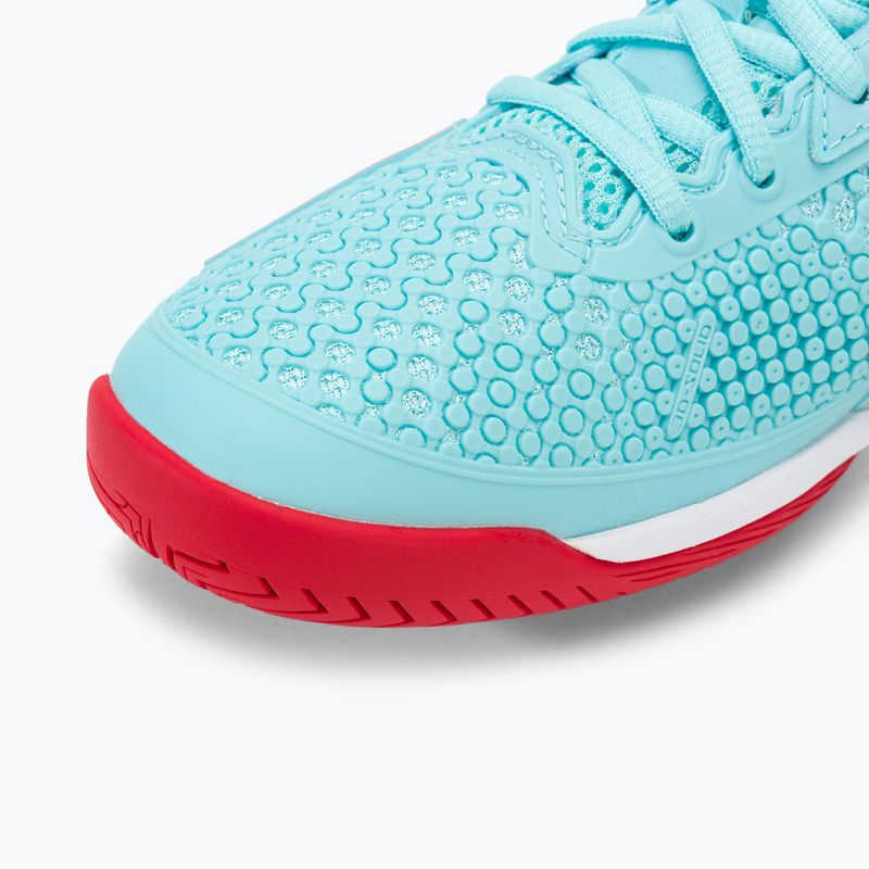 Dámska tenisová obuv Mizuno Wave Exceed Tour 5 AC tanger turquoise/fiery coral 2/white 7