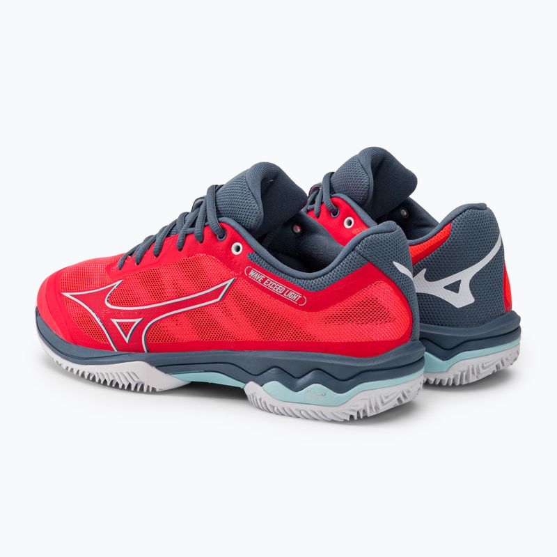 Dámska tenisová obuv Mizuno Wave Exceed Light CC Fierry Coral 2/White/China Blue 61GC222158 3