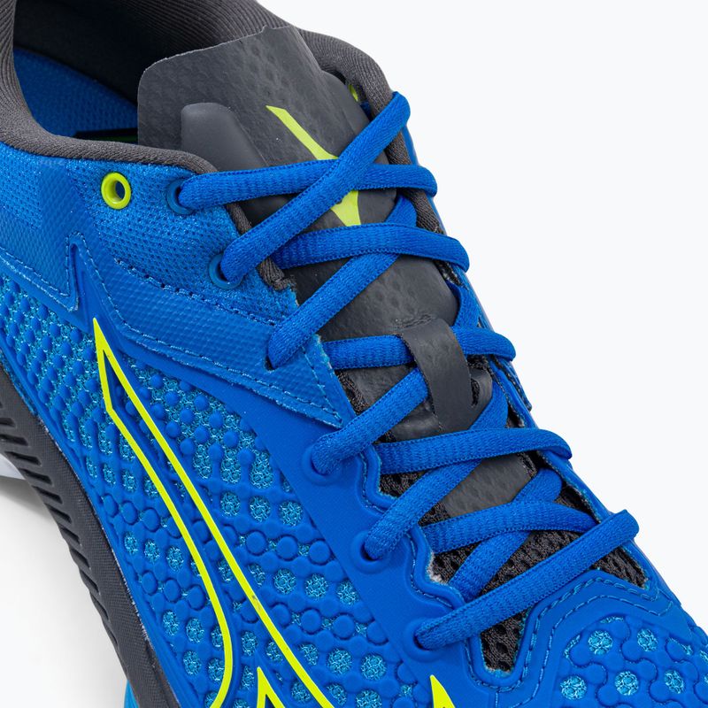 Pánska tenisová obuv Mizuno Wave Exceed Tour 5 CC peace blue/acid lime/iron gate 9