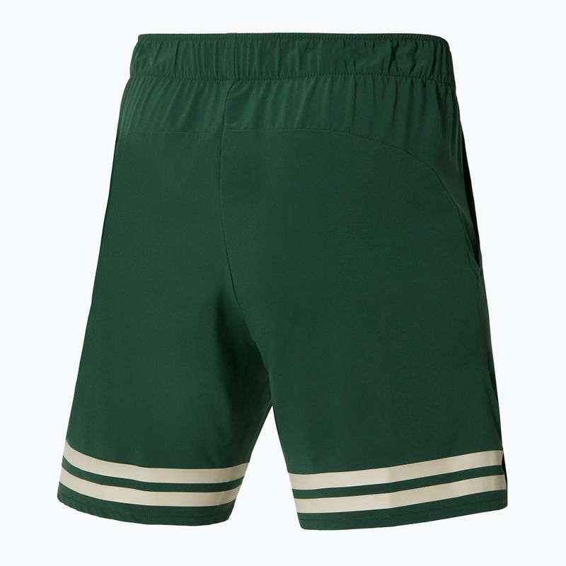 Mizuno Retro zelené bežecké šortky 62GBA237 2