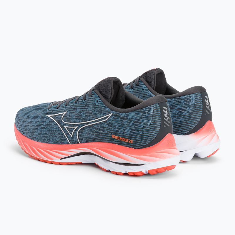 Pánska bežecká obuv Mizuno Wave Rider 26 Provinc Blue/Nimbus Cloud/Soleil J1GC220351 3