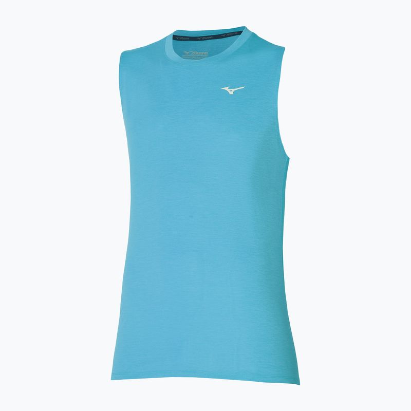 Pánske bežecké tielko Mizuno Impulse Core maui blue