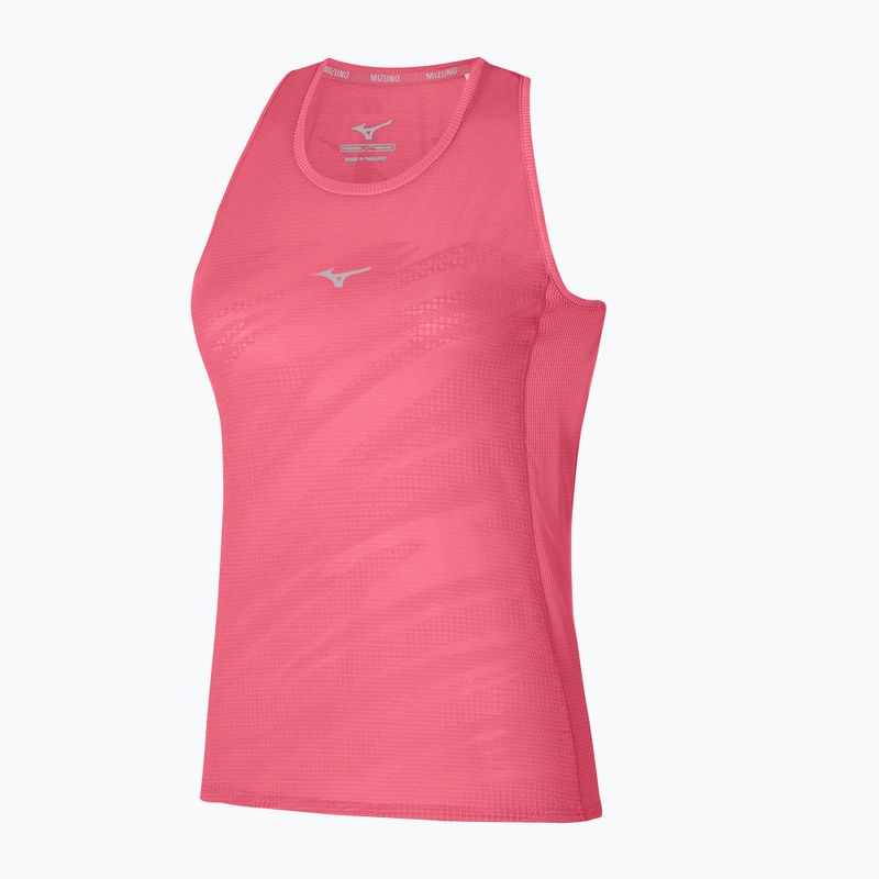 Dámske bežecké tielko Mizuno Aero Tank sunkissed coral