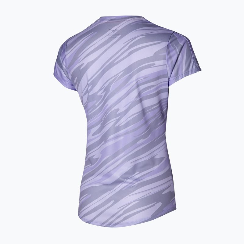 Dámske bežecké tričko Mizuno Core Graphic Tee pastel lilac 2