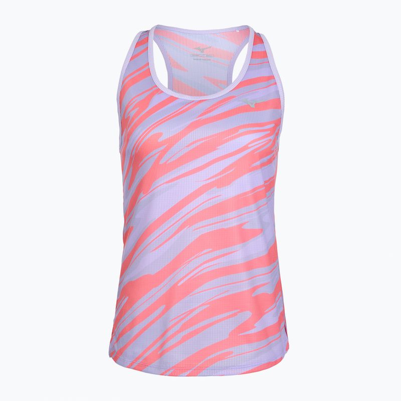 Dámske bežecké tielko Mizuno DAF Graphic Tank pastel lila