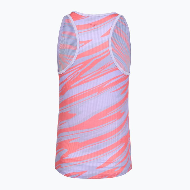 Dámske bežecké tielko Mizuno DAF Graphic Tank pastel lila 2
