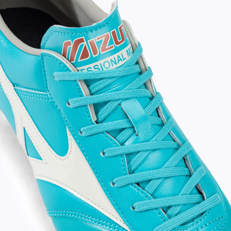 Futbalové kopačky Mizuno Morelia II Pro modro-biele P1GA231325 8