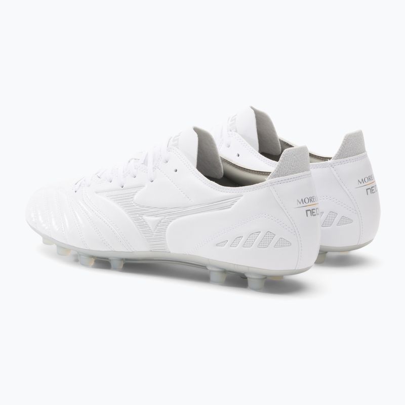 Futbalové kopačky Mizuno Morelia Neo III Pro AG white P1GA238404 3