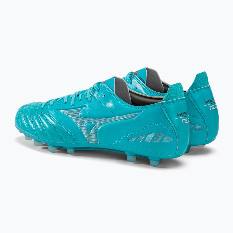 Futbalové kopačky Mizuno Morelia Neo III Pro AG modré P1GA238425 3