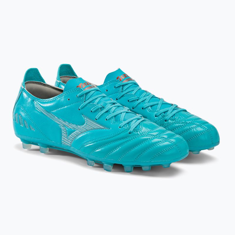 Futbalové kopačky Mizuno Morelia Neo III Pro AG modré P1GA238425 4