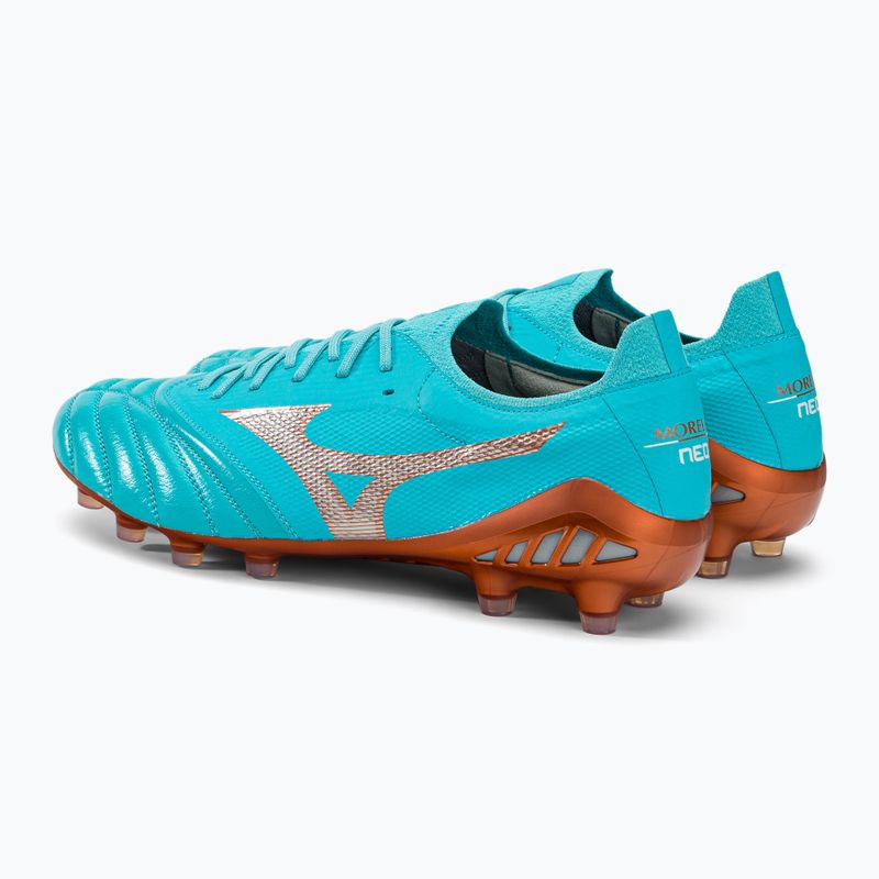 Futbalové kopačky Mizuno Morelia Neo III Beta Elite modré P1GA239125 3