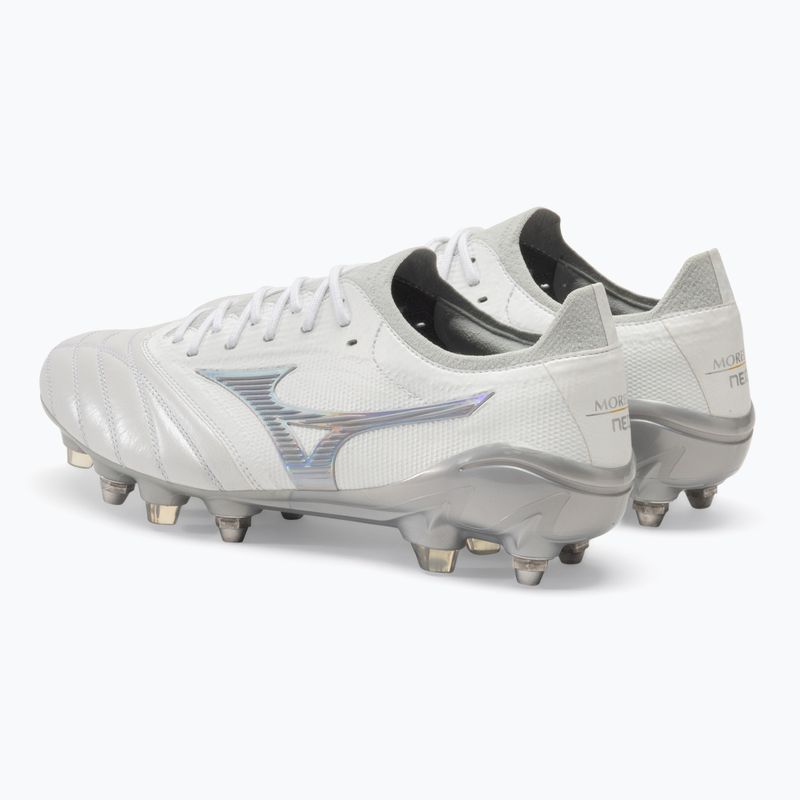 Mizuno Morelia Neo III Beta JMP kopačky white/hologram/cool gray 3c 3