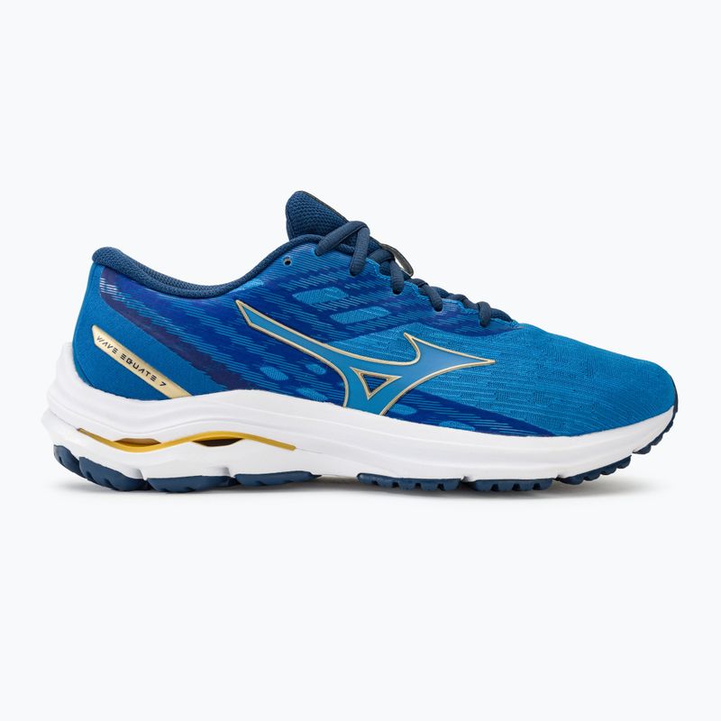 Pánska bežecká obuv Mizuno Wave Equate 7 french blue/gold/gold 2