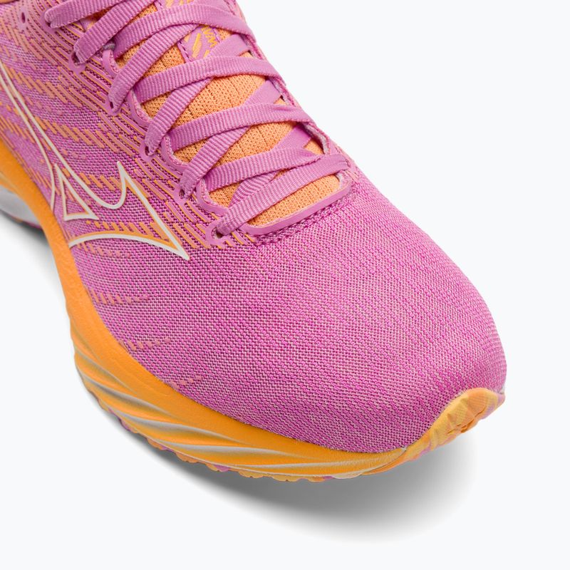 Dámska bežecká obuv Mizuno Wave Rider 26 Roxy cyclamen/white/mockorang 8