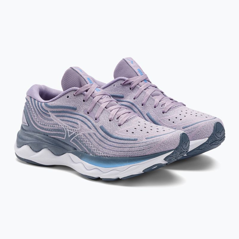 Dámska bežecká obuv Mizuno Wave Skyrise 4 wisteria/white/chinablue 5