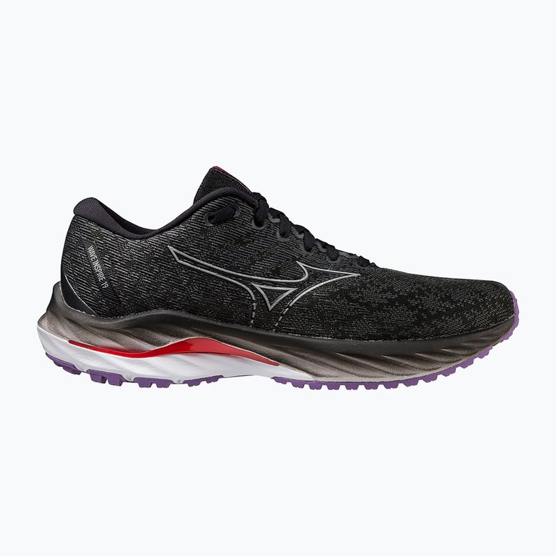 Dámske bežecké topánky Mizuno Wave Inspire 19 W black/ silver/ bitsweet 9