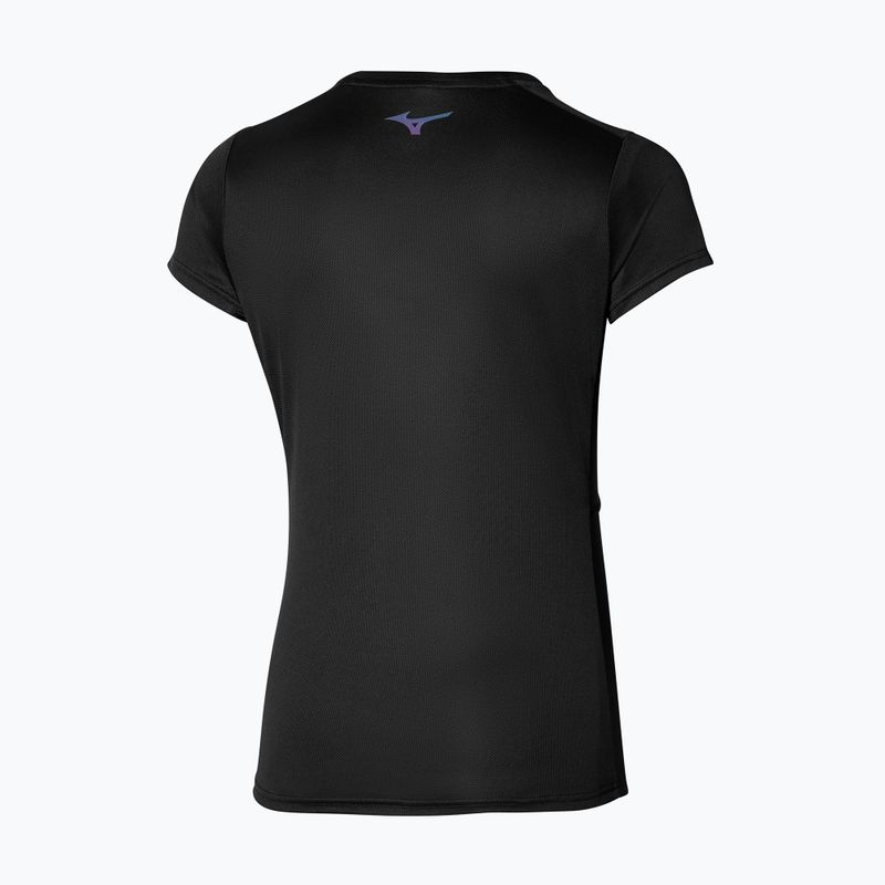 Dámske tričko Mizuno Two Loops 8 Tee black 2