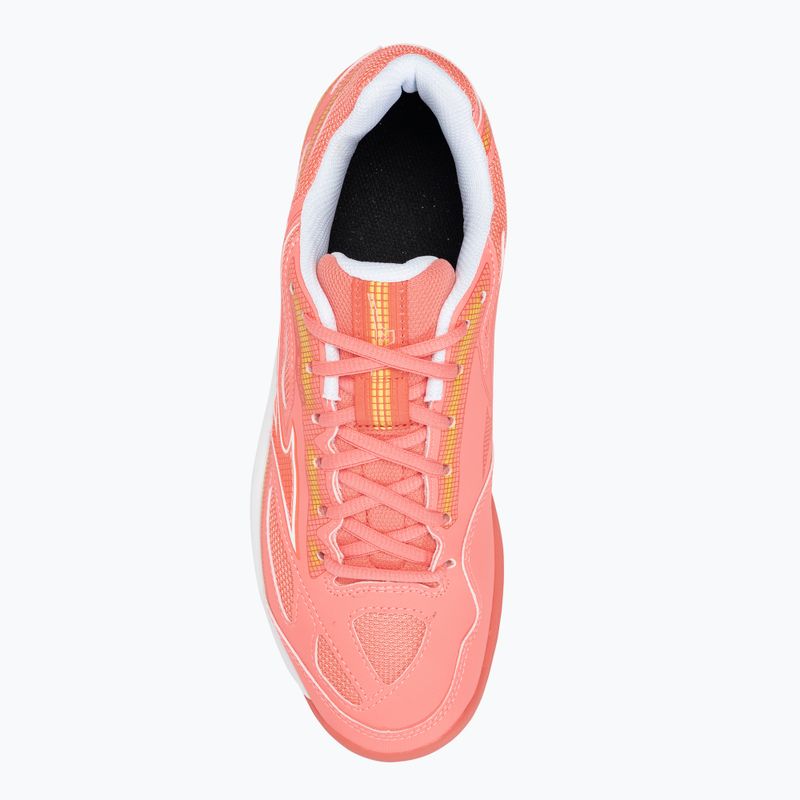 Dámska tenisová obuv Mizuno Break Shot 4 AC candy coral / white / fusion coral 7