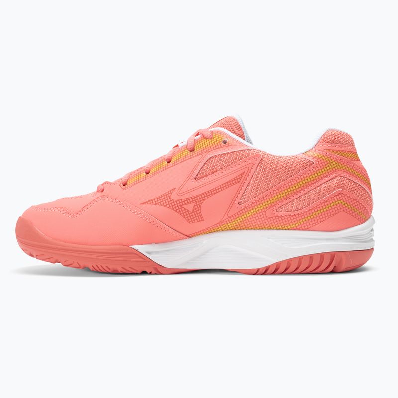 Dámska tenisová obuv Mizuno Break Shot 4 AC candy coral / white / fusion coral 3