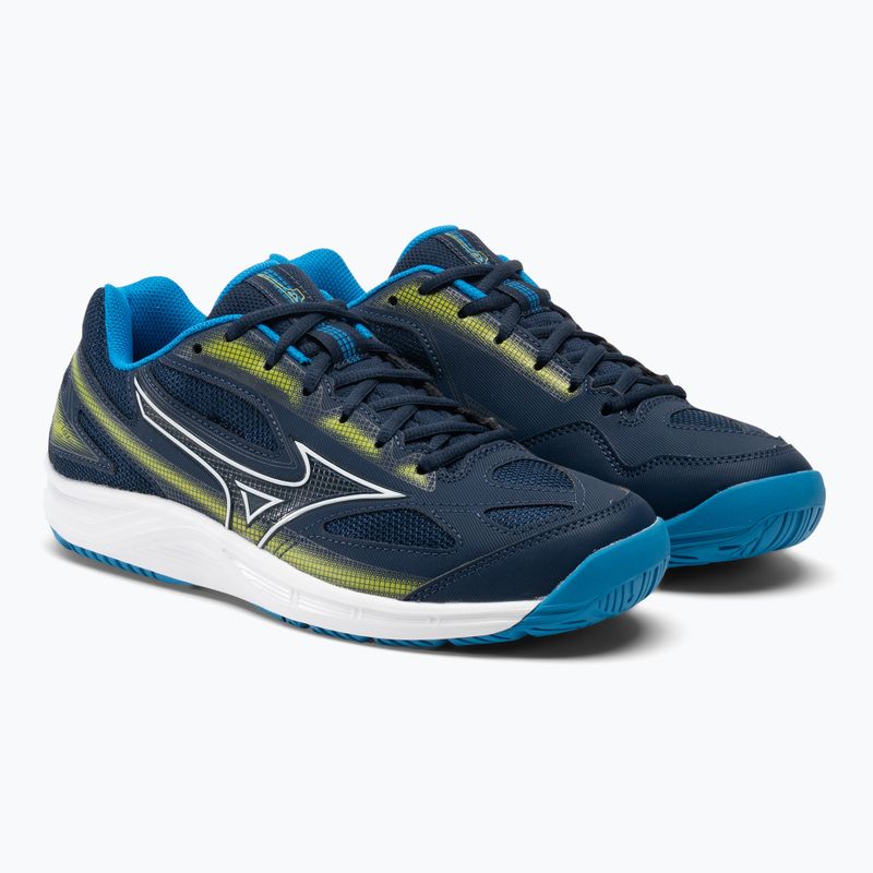 Pánska tenisová obuv Mizuno Break Shot 4 AC dress blues / jet blue / sulphur spring 4