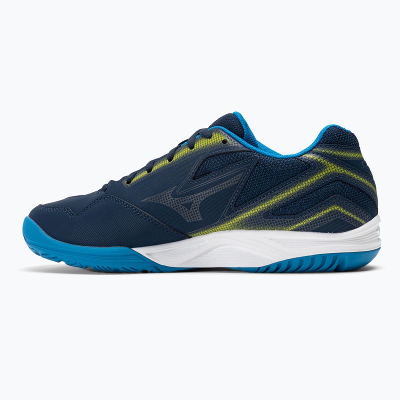 Pánska tenisová obuv Mizuno Break Shot 4 AC dress blues / jet blue / sulphur spring 10