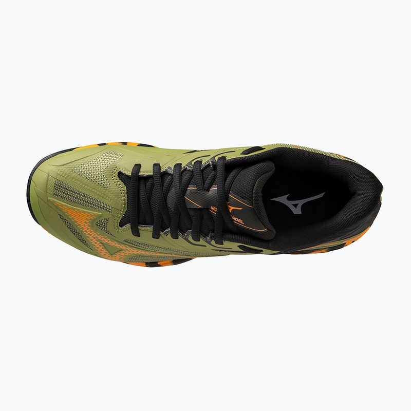 Pánske topánky Mizuno Wave Exceed Light 2 Padel calliste green / vibrant orange / black 13