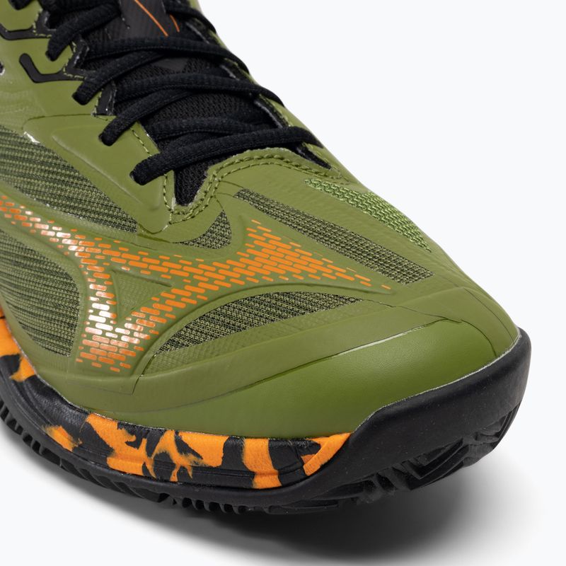 Pánske topánky Mizuno Wave Exceed Light 2 Padel calliste green / vibrant orange / black 7