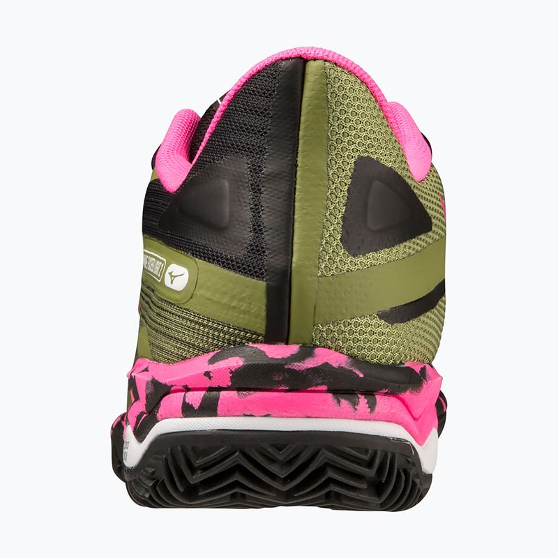 Dámske topánky Mizuno Wave Exceed Light 2 Padel calliste green / pink glo / black 10
