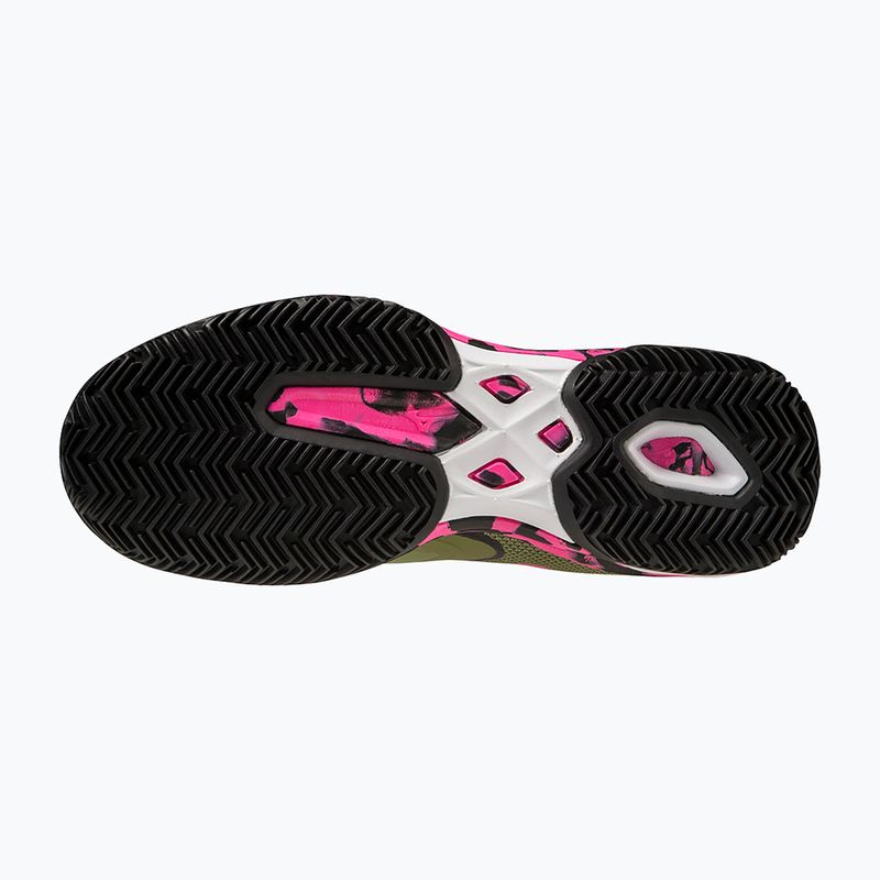 Dámske topánky Mizuno Wave Exceed Light 2 Padel calliste green / pink glo / black 11
