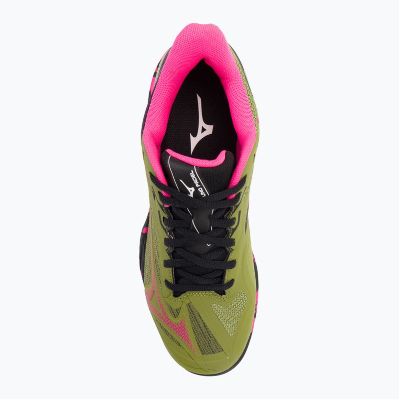 Dámske topánky Mizuno Wave Exceed Light 2 Padel calliste green / pink glo / black 6