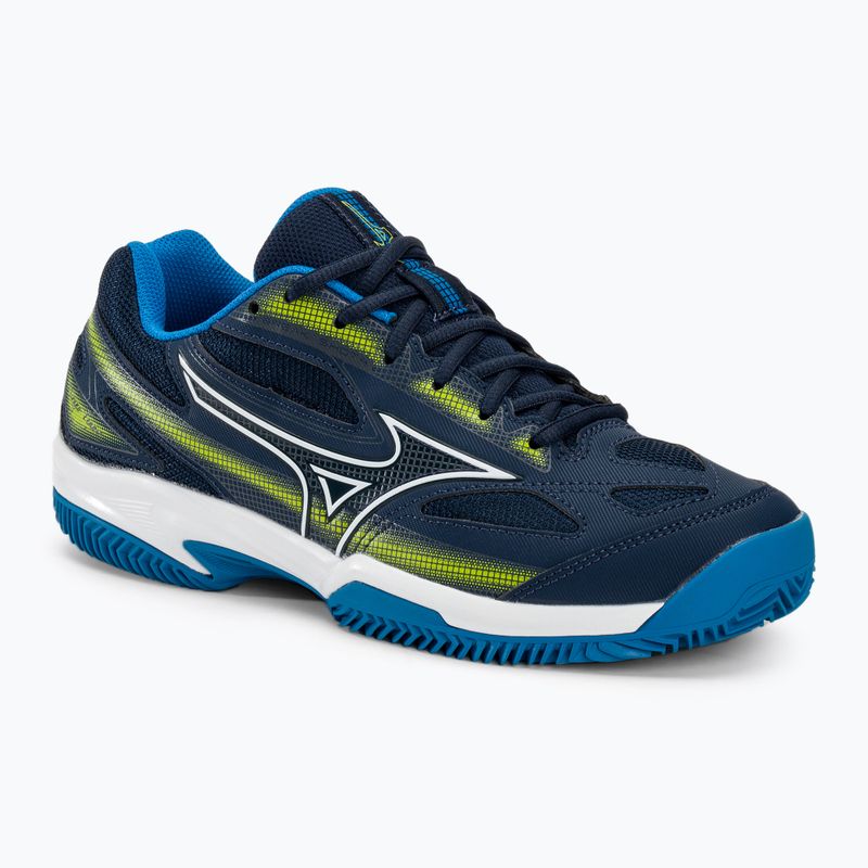 Pánska tenisová obuv Mizuno Break Shot 4 CCdress blues/jet blue/sulphur spring