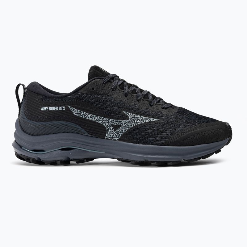 Pánska bežecká obuv Mizuno Wave Rider GTX black/omre blue/glacial ridge 2