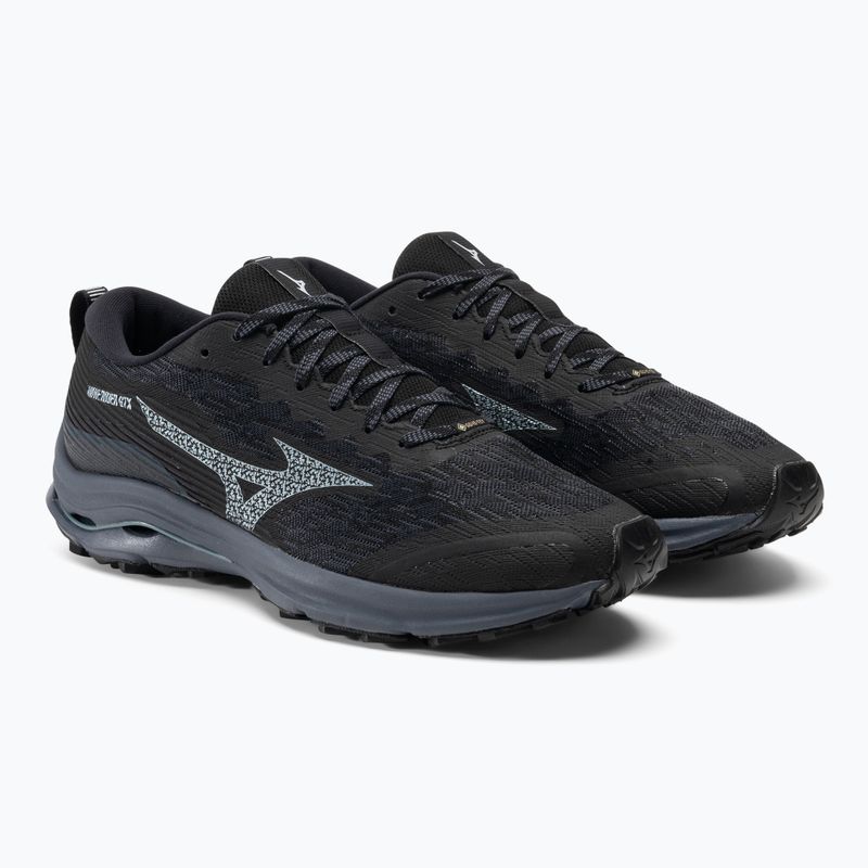 Pánska bežecká obuv Mizuno Wave Rider GTX black/omre blue/glacial ridge 5