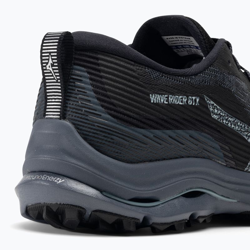 Pánska bežecká obuv Mizuno Wave Rider GTX black/omre blue/glacial ridge 11