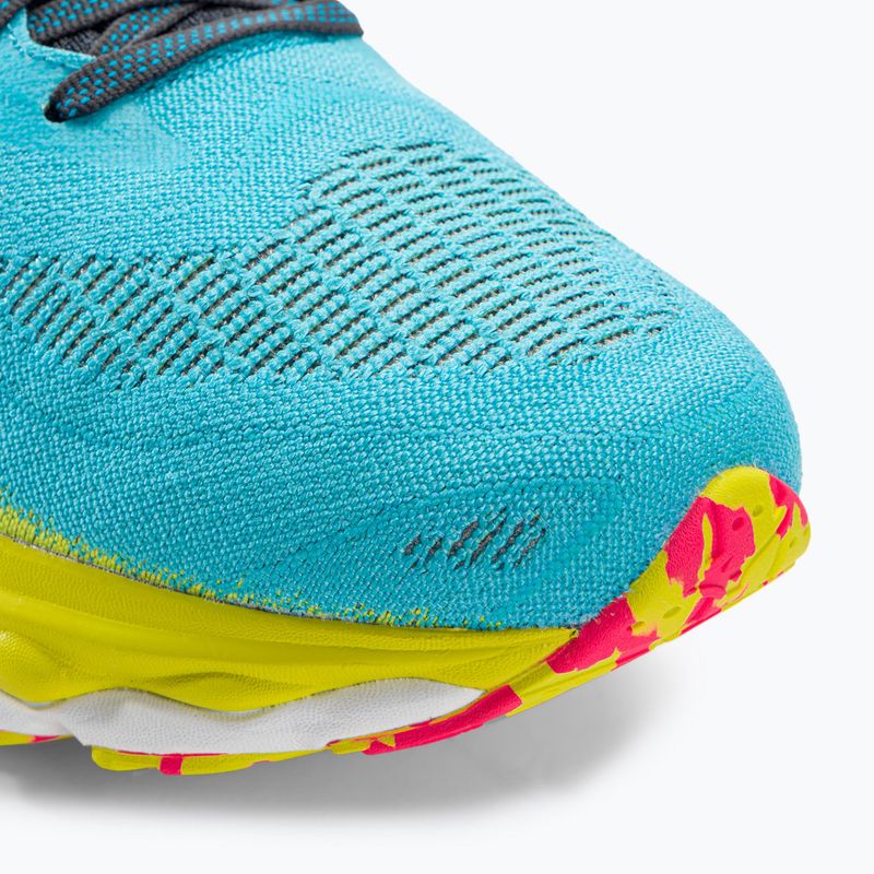 Pánska bežecká obuv Mizuno Wave Sky 7 jet blue/white/bolt2neon 10