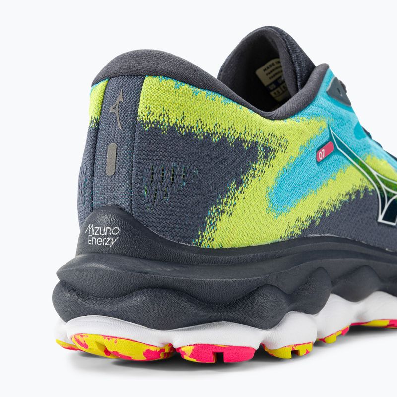 Pánska bežecká obuv Mizuno Wave Sky 7 jet blue/white/bolt2neon 12