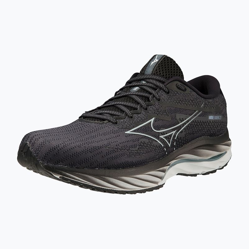 Pánska bežecká obuv Mizuno Wave Rider 27 ebony/illusion blue/black 12