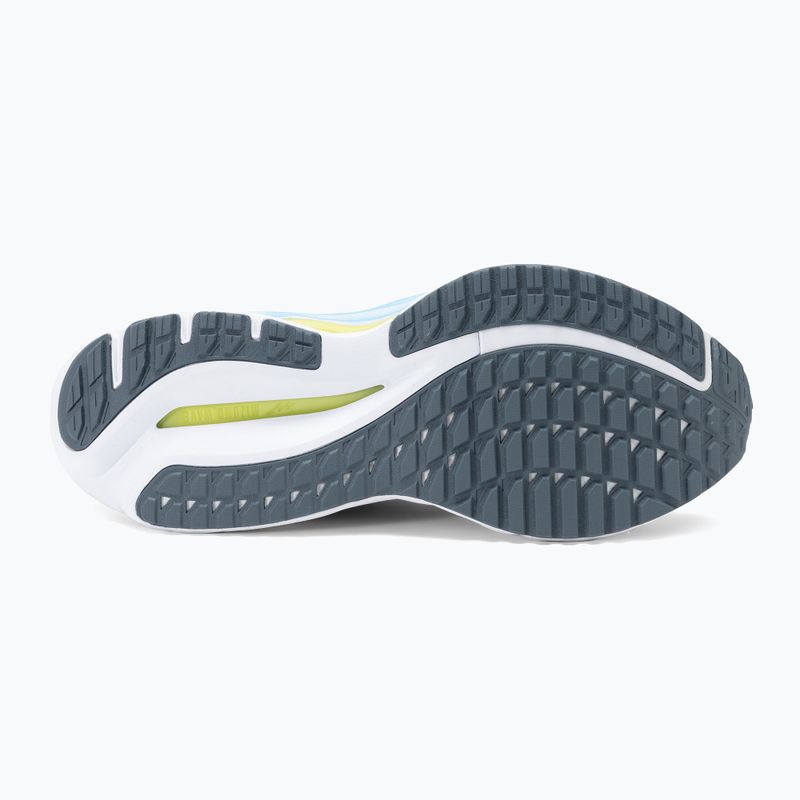Pánska bežecká obuv Mizuno Wave Inspire 19 gray/jet blue/bolt2neon 5