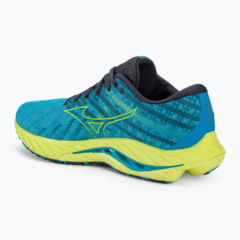 Pánska bežecká obuv Mizuno Wave Inspire 19 jet blue/bolt2neon/luminous 3