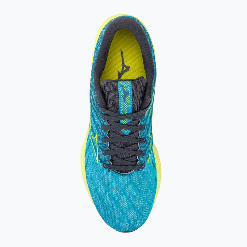 Pánska bežecká obuv Mizuno Wave Inspire 19 jet blue/bolt2neon/luminous 6