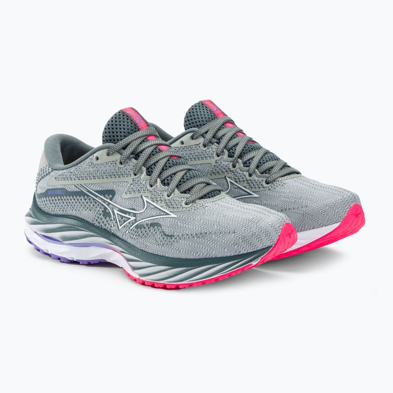 Dámska bežecká obuv Mizuno Wave Rider 27 pearl blue/white/highvpink 6